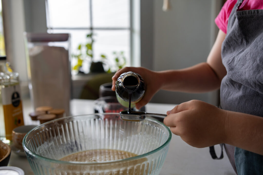 Measuring molasses